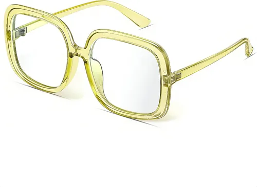 Vista 13 de miyya Blue Light Blocking Glasses for Women, Blue Light Glasses for Women Oversized Fashion Glasses