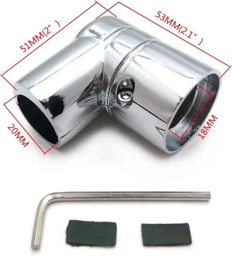 Vista 2 de HONGK- Compatible con H-D Dyna Super Glide EFI FXDI DRAG SPECIALTIES CROMO LÍNEA DE COMBUSTIBLE CUBIERTA DE MONTAJE [B01C0SS9RU]