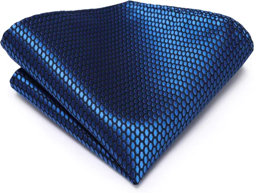 Vista 204 de Dubulle Corbata tejida de cachemira para hombre y gemelos de pañuelo para hombre, conjunto de gemelos para boda formal y negocios
