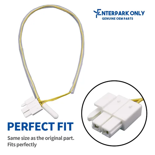 Vista 3 de ENTERPARK DA32-00006S - Sensor de descongelación para refrigerador Samsung, repuesto compatible con Samsung - Sustituye a AP4308802, DA32-000065
