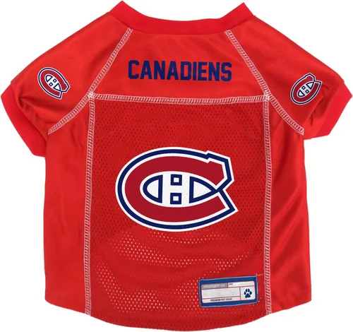Vista 22 de Littlearth Camiseta básica para mascotas de la NHL Chicago Blackhawks, color del equipo, talla M