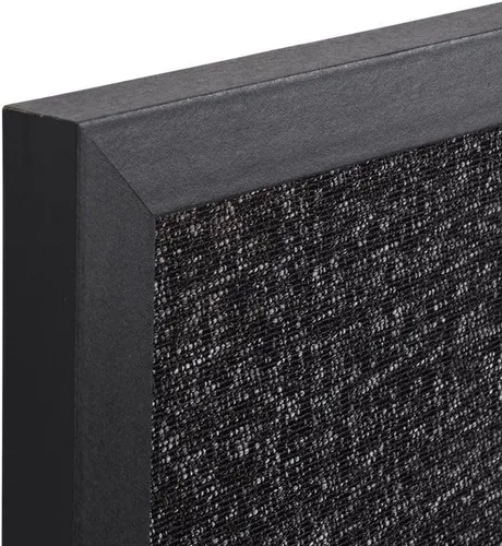 Vista 4 de MasterVision Tablero de anuncios, 18 x 24 pulgadas, tablero de mensajes de tela oscura, marco de MDF negro