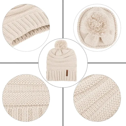 Vista 2 de Apoway Conjunto cálido de invierno para hombres o mujeres