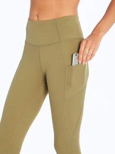 Vista 3 de Leggings deportivos Jessica Simpson con control de vientre bolsillo al tobillo