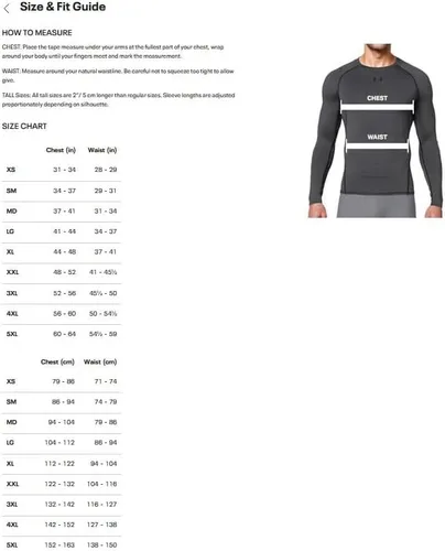 Vista 6 de Under Armour Camiseta de compresión HeatGear de manga larga para hombre