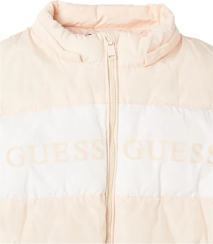 Vista 4 de GUESS Sudadera con capucha con logotipo para niñas