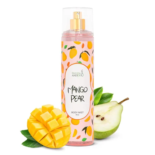 Vista 20 de Lujosa bruma corporal de coco con fragancia fina, regalos perfumados de lujo cálidos y acogedores para mujeres, botella de spray de bruma fina de 8