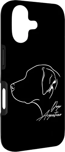 Vista 3 de Funny Proud Dogo Argentino Profile Dog Mom Dog Dog Case para iPhone 17