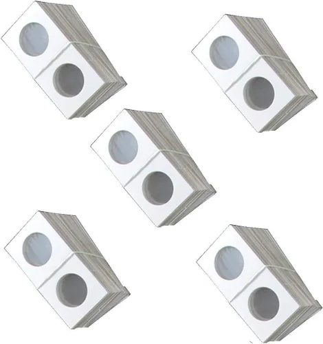 Vista 19 de Guardhouse 1 ½ x 1 ½ soportes para monedas de papel para centavos y monedas de diez centavos, 100