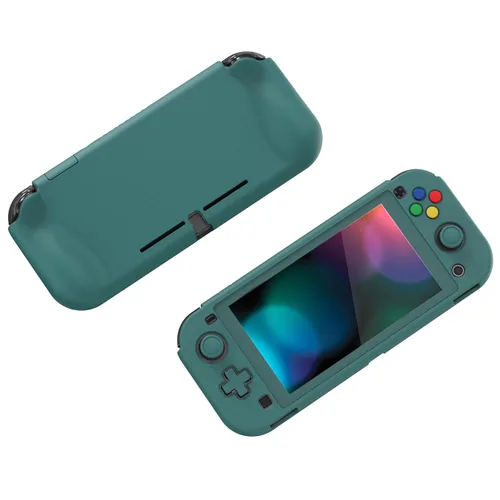 Vista 118 de PlayVital ZealProtect Protective Case for Nintendo Switch Lite, Ergomomic Grip Hard Cover - Durable Shock-absorbent Shock-Absorption Anti-Scratch