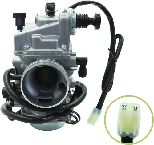 Vista 2 de Carburador compatible con Rancher 350 para Honda TRX350 TRX350ES TRX350FE TRX350FM TRX350TE TRX350TM Carb ATV 2000 2001 2002 2003 2004 2005 2006