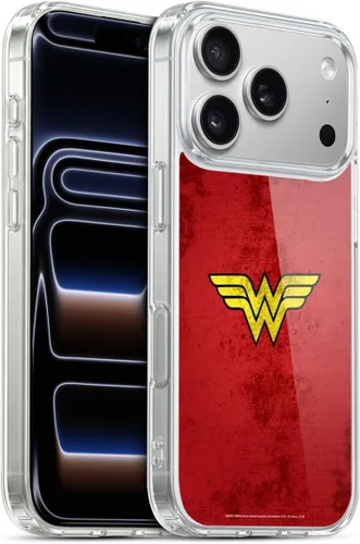 Vista 148 de Head Case Designs Funda de gel suave con licencia oficial de Wonder Woman DC Comics Classic Logos compatible con Apple iPhone 7 Plus/iPhone 8 Plus