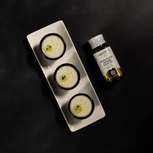 Vista 3 de Sabatino Tartufi Aceite de oliva infundido, trufa blanca, 3.4 onzas (paquete de 2)
