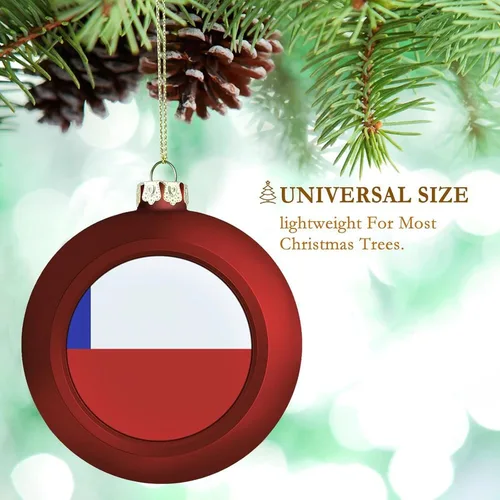 Vista 209 de Boobs Funny Shatterproof Matte Christmas Balls for Tree Wreath Home Decor 1PCS