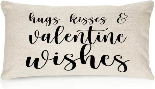 Vista 12 de Better When We are Together - Fundas de almohada lumbar de 12 x 20 pulgadas con citas divertidas de algodón y lino para sofá, decoración de sala