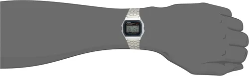 Vista 4 de Casio General Relojes Digitales A-159WA-N1DF para hombre - WW Blanco Digital