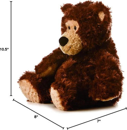 Vista 3 de Aurora® Snuggly Tubbie Wubbies™ - Oso pardo de peluche - Compañero reconfortante - Juego imaginativo - 12 pulgadas