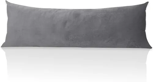 Vista 20 de StangH - Funda de almohada de terciopelo suave, 1 pieza Hidden Zipper, Skin Friendly, for Sleep and Relax, Neutral Home Decor, Sofa, Living Room
