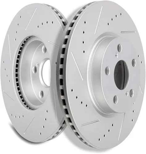 Vista 50 de SCITOO Rotores de freno traseros, 2 kits de frenos para Acura Integra 1990-2001, Honda Civic 1992-1995 1999-2000, para Civic del Sol 1993-1997, CRX