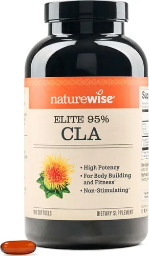 Vista 13 de Naturewise CLA 1250 softgels, 0.035 oz, CLA100-90-US-A, 1, 1