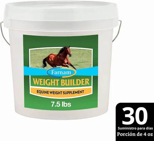 Vista 10 de Farnam - Suplemento de soporte de peso para caballos, suministro para 30 días Ayuda a mantener el peso óptimo y la condición corporal, proporciona