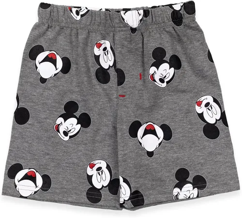 Vista 4 de Disney Mickey Mouse - Conjunto de camiseta y pantalones cortos para bebé a niño grande