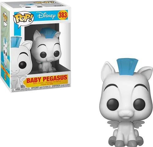 Vista 2 de Funko Pop! Disney: Hercules - Figura de vinilo de Pegasus Baby (incluye funda protectora de caja compatible), multicolor, 3.75 pulgadas