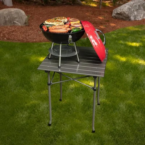 Vista 6 de Portátil barbacoa de carbón, Cuisinart ccg-190, 14 in, Rojo