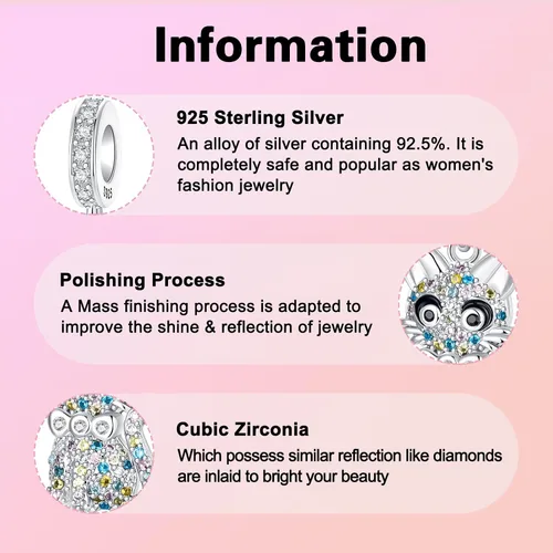 Vista 296 de Abalorios de plata de ley 925 con letras de la A ~ Z, para pulseras, collares, Día de San Valentín, Día de la Madre, joyería regalos para mujeres
