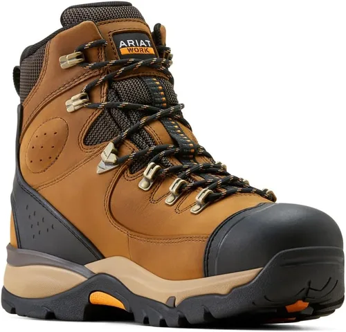 Vista 3 de Ariat Endeavor - Botas de trabajo impermeables con punta de carbono para hombre de 6 pulgadas