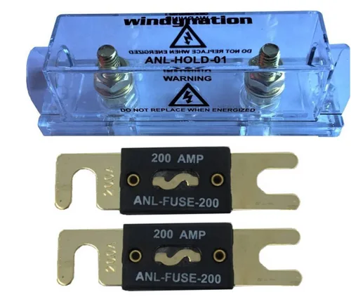 Vista 7 de WindyNation Soporte de fusible ANL + fusible (2 piezas 30A)