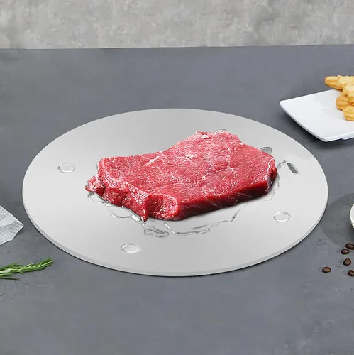Vista 14 de Adaptador de placa de inducción, difusor de calor para estufa de gas y vidrio, disco convertidor de inducción con mango extraíble, placa difusora