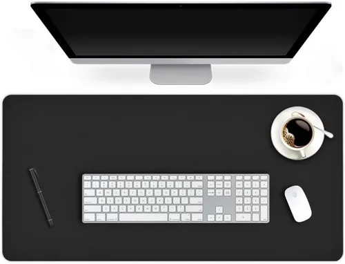 Vista 7 de Easy Easy Life Alfombrilla Transparente para Escritorio 14''x24'' Protector de Escritorio Transparente de PVC Alfombrilla de Vinilo Plástico