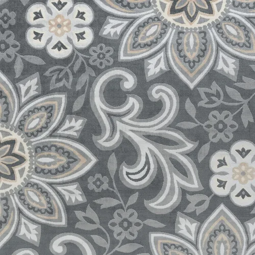 Vista 9 de Piper - Alfombra pequeña de interior de 2 x 3 pulgadas, alfombra de área para cocina, baño, pasillo, entrada, alfombra floral color gris oscuro