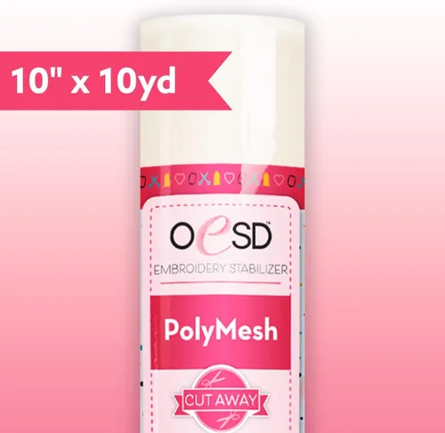 Vista 2 de OESD Polymesh - Estabilizador de bordado, rollo de 10" x 10 yardas