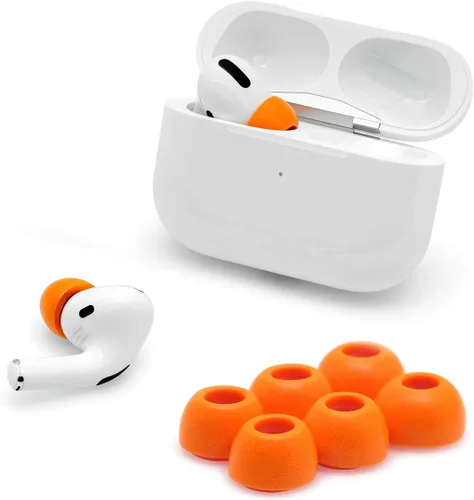 Vista 11 de Eartune Fidelity UF-A - Puntas de espuma viscoelástica para AirPods Pro (1ª y 2ª generación), protector de cera integrado, comodidad mejorada