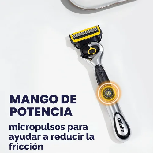 Vista 5 de Gillette PROGLIDE SHIELT POWER HANDS'S HANGETOR DE LA MUJER + 1 BLADE RESILL