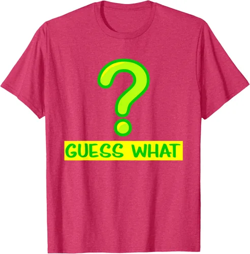 Vista 20 de Question Mark playera Guess What playera, hombre XL, Púrpura