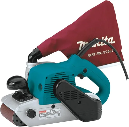 Vista 2 de Makita 9403 4" x 24" Sander de cinturón con gamuza bolsa para el polvo