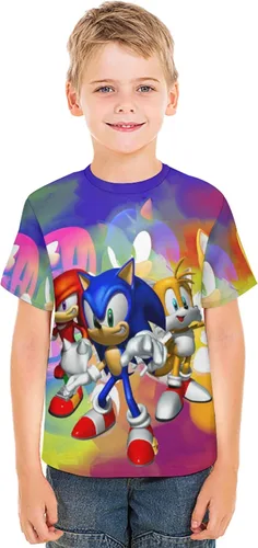 Vista 6 de KCNMEYY Camiseta de manga corta 3D de ancho completo para adolescentes, diseño moderno y fresco, unisex, adecuada para el uso diario