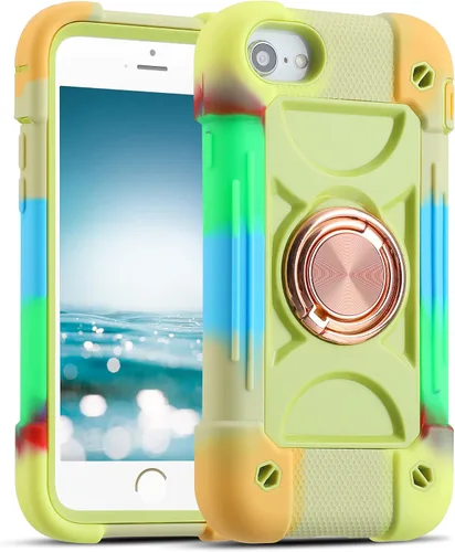 Vista 54 de MARKILL Compatible con iPhone Se3/iPhone Se2, Funda para iPhone 6/6S, Funda para iPhone 7/iPhone 8 de 4.7 Pulgadas con Soporte Anular, Funda