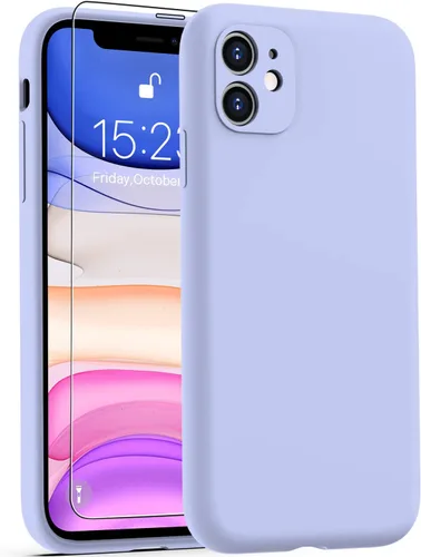 Vista 11 de Goodon Funda para iPhone 11 Pro con protector de pantalla - Protección mejorada de la cámara - Forro de microfibra suave - Funda protectora