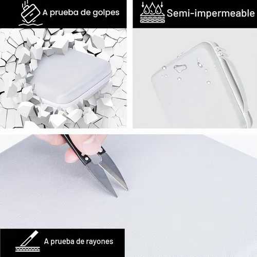 Vista 8 de Lebakort Estuche rígido compatible con muestras Akai Professional MPC Gris