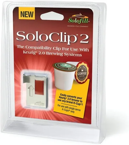 Vista 2 de SoloClip 2 - Compatible con los sistemas de preparación Keurig Original y 2.0 y modelos Plus - No necesita adhesivo