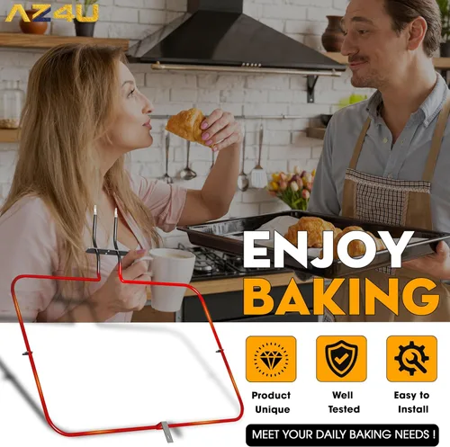 Vista 6 de AZ4U El elemento de horno de la estufa reemplaza para Whirlpool WFE540H0AE0 WFE540H0AS0 WFE540H0AS1 WFE714HLAS1 WFE710H0AH0 WFE540H0AB0 WFE714HLAS0