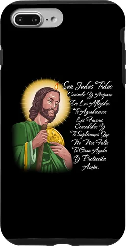 Vista 11 de Funda para iPhone 15 San Judas Tadeo Consuelo Y Amparo de Los Afligidos