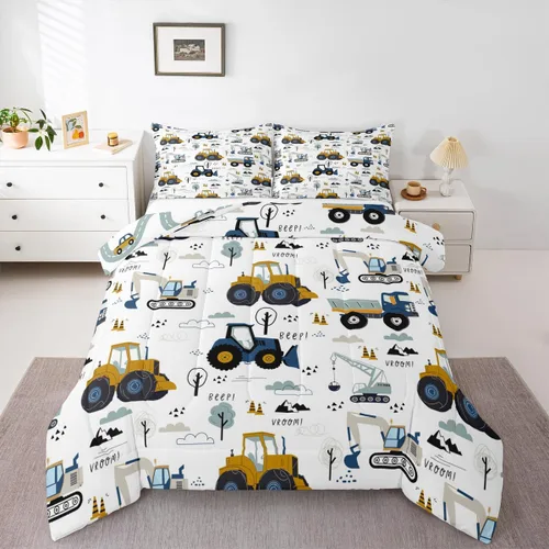 Vista 28 de Edredón de videojuegos para niños y adolescentes, juego de ropa de cama individual, juego de edredón para niños y jugadores, decoración del hogar