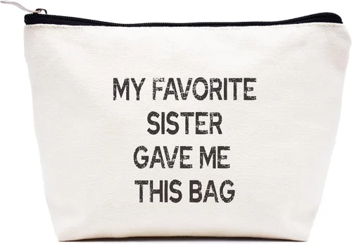 Vista 88 de LIBIHUA Bolsa de maquillaje para mujer, bolsa de cosméticos regalos para ella, bolsa de viaje femenina, Beige, 1 en mi era de Lacrosse Mom
