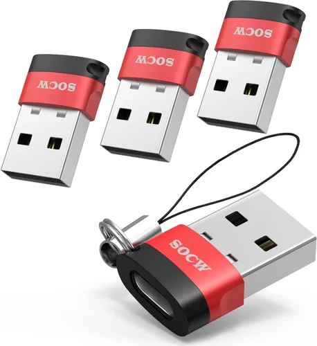 Vista 16 de Adaptador USB C hembra a USB macho 2.0 (Atrovirens, 4 unidades)