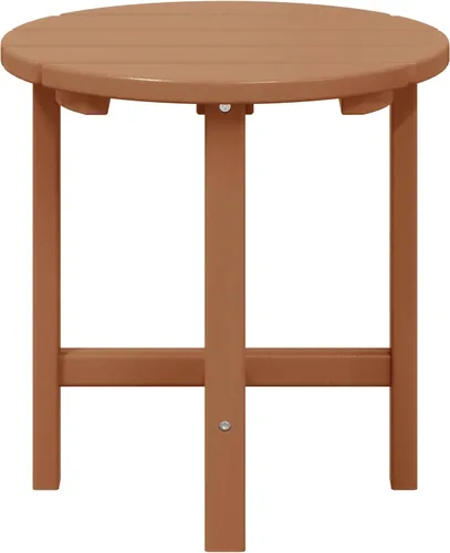Vista 29 de WestinTrends Malibu - Mesa auxiliar cuadrada para exterior para silla Adirondack, teca